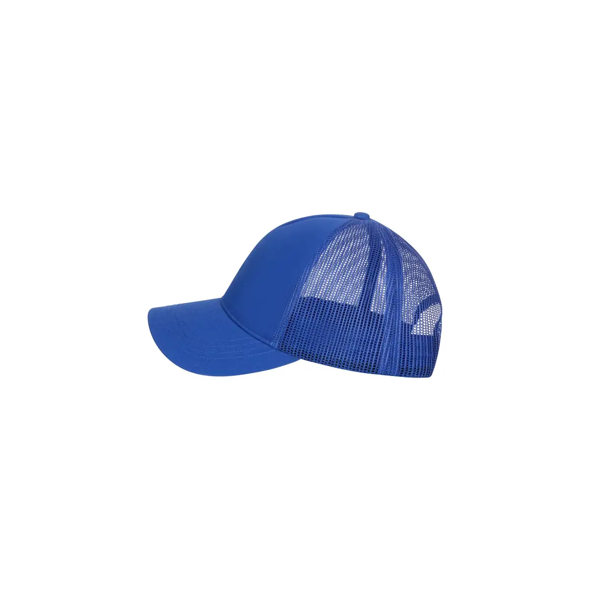 Gorra trucker Mukua HAMILTON CM260 18 Gorra trucker Mukua HAMILTON CM260 Royal blue, vista lateral izquierda