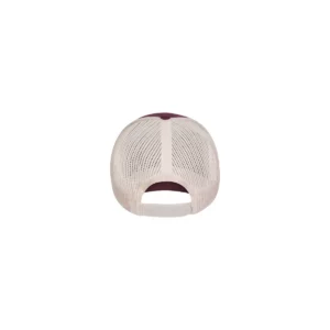 Gorra Mukua HAMILTON BICOLOR CM260B Wine/Bone, vista trasera