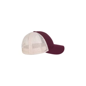 Gorra Mukua HAMILTON BICOLOR CM260B Wine/Bone, vista lateral derecha