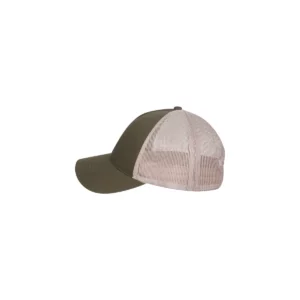 Gorra Mukua HAMILTON BICOLOR CM260B Misty green/Tan, vista lateral izquierda