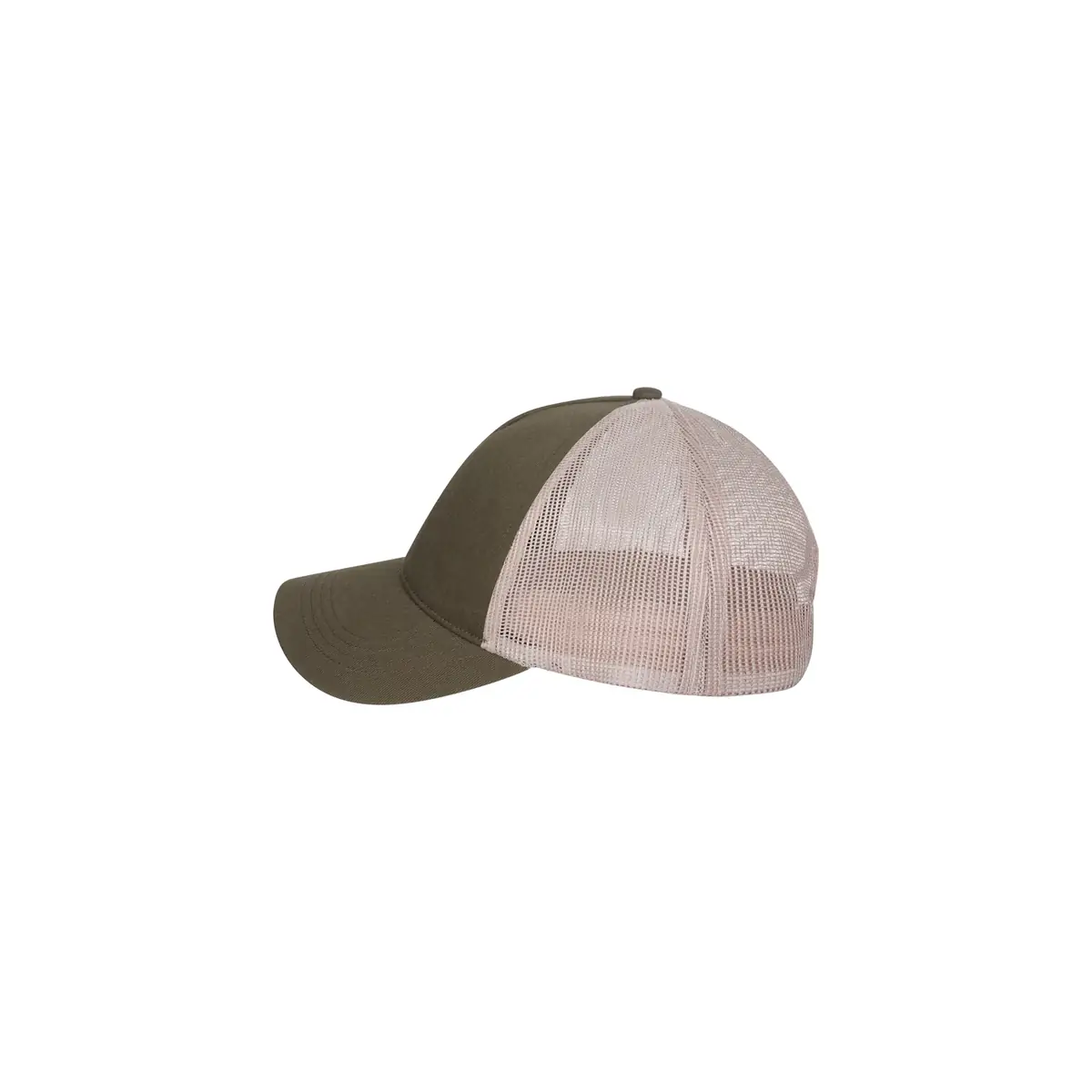 Gorra Mukua HAMILTON BICOLOR CM260B 14 Gorra Mukua HAMILTON BICOLOR CM260B Misty green/Tan, vista lateral izquierda