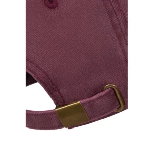 Gorra vintage Mukua FORBES CV300 Vintage wine, detalle del cierre trasero