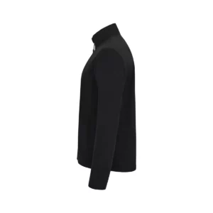 Micropolar media cremallera Mukua ALBURY FQ165U Black, vista lateral izquierda