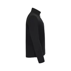 Micropolar media cremallera Mukua ALBURY FQ165U Black, vista lateral derecha