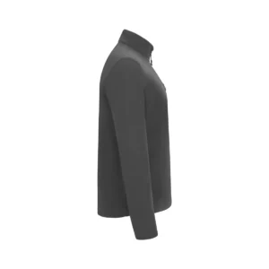 Micropolar media cremallera Mukua ALBURY FQ165U Dark grey, vista lateral derecha
