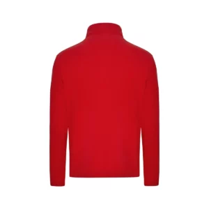 Micropolar media cremallera Mukua ALBURY FQ165U Red, vista trasera