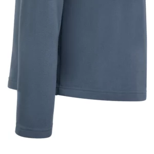 Micropolar media cremallera Mukua ALBURY FQ165U Glacial blue, detalle del bajo
