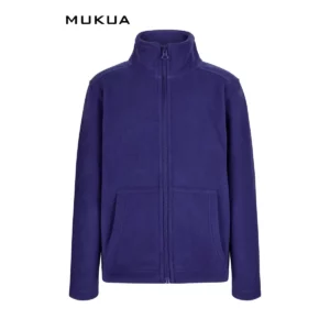 Chaqueta polar infantil Mukua PERTH KIDS FZ280K Royal blue, vista frontal