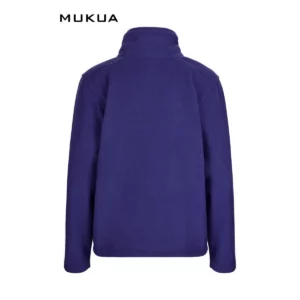 Chaqueta polar infantil Mukua PERTH KIDS FZ280K Royal blue, vista trasera