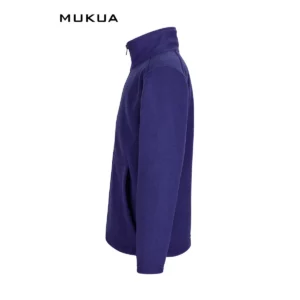 Chaqueta polar infantil Mukua PERTH KIDS FZ280K Royal blue, vista lateral