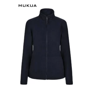Chaqueta polar mujer Mukua PERTH WOMAN FZ280W Navy, vista frontal