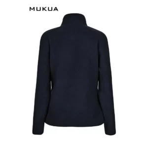 Chaqueta polar mujer Mukua PERTH WOMAN FZ280W Navy, vista trasera