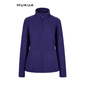 Chaqueta polar mujer Mukua PERTH WOMAN FZ280W Royal blue, vista frontal