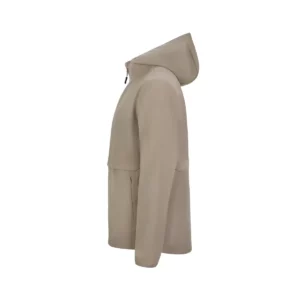 Chaqueta ligera unisex Mukua CAMDEN JG170U Tan, vista lateral izquierda