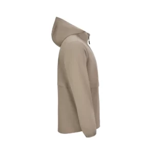 Chaqueta ligera unisex Mukua CAMDEN JG170U Tan, vista lateral derecha