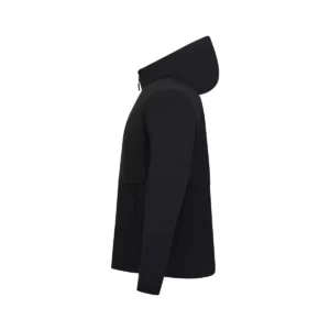 Chaqueta ligera unisex Mukua CAMDEN JG170U Black, vista lateral izquierda