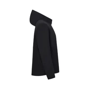 Chaqueta ligera unisex Mukua CAMDEN JG170U Black, vista lateral derecha
