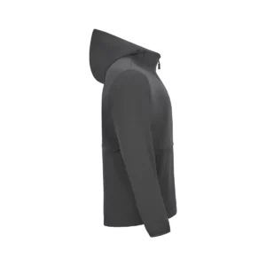 Chaqueta ligera unisex Mukua CAMDEN JG170U Dark grey, vista lateral derecha