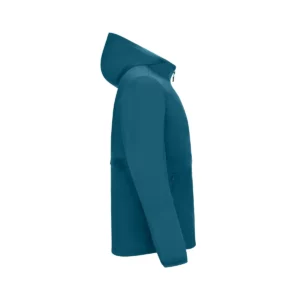 Chaqueta ligera unisex Mukua CAMDEN JG170U Petroleum blue, vista lateral derecha
