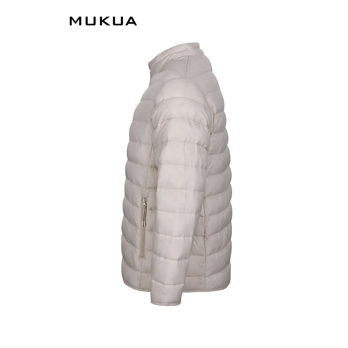 Chaqueta acolchada Mukua GRAFTON JG300U 2 Chaqueta acolchada Mukua GRAFTON JG300U Bone, vista lateral