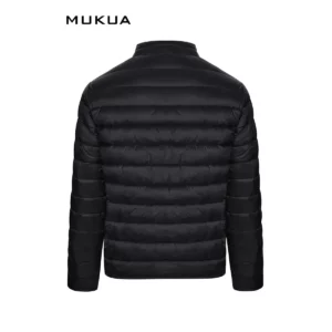 Chaqueta acolchada Mukua GRAFTON JG300U Black, vista trasera