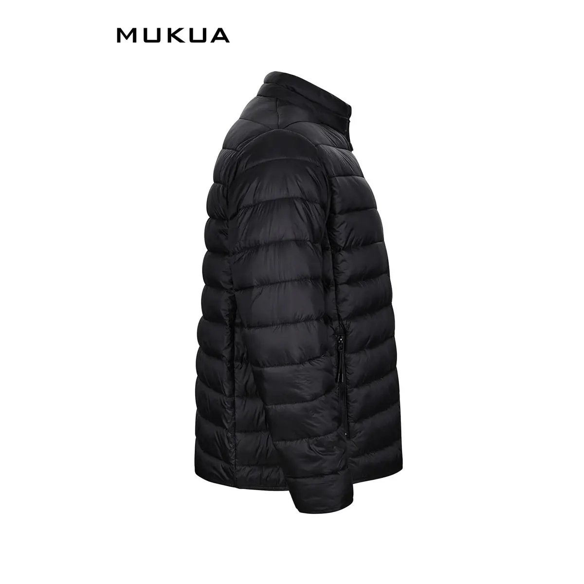 Chaqueta acolchada Mukua GRAFTON JG300U 14 Chaqueta acolchada Mukua GRAFTON JG300U Black, vista lateral opuesto