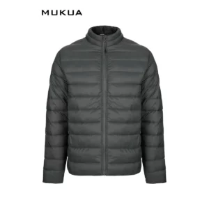 Chaqueta acolchada Mukua GRAFTON JG300U Dark grey, vista frontal