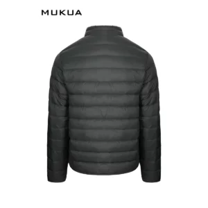 Chaqueta acolchada Mukua GRAFTON JG300U Dark grey, vista trasera