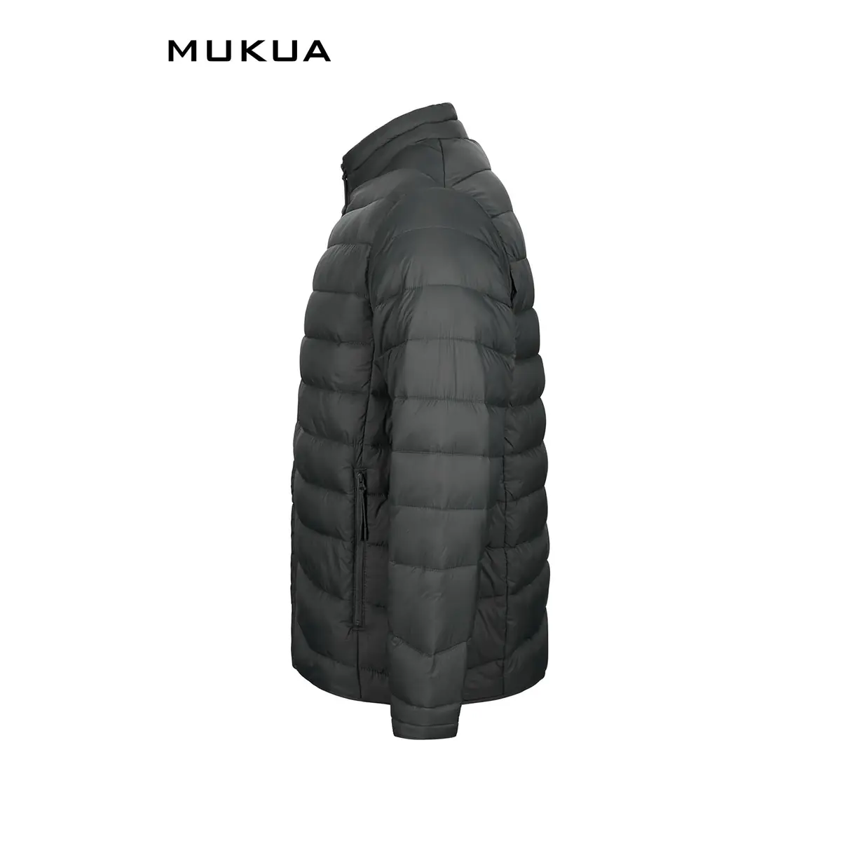 Chaqueta acolchada Mukua GRAFTON JG300U 9 Chaqueta acolchada Mukua GRAFTON JG300U Dark grey, vista lateral