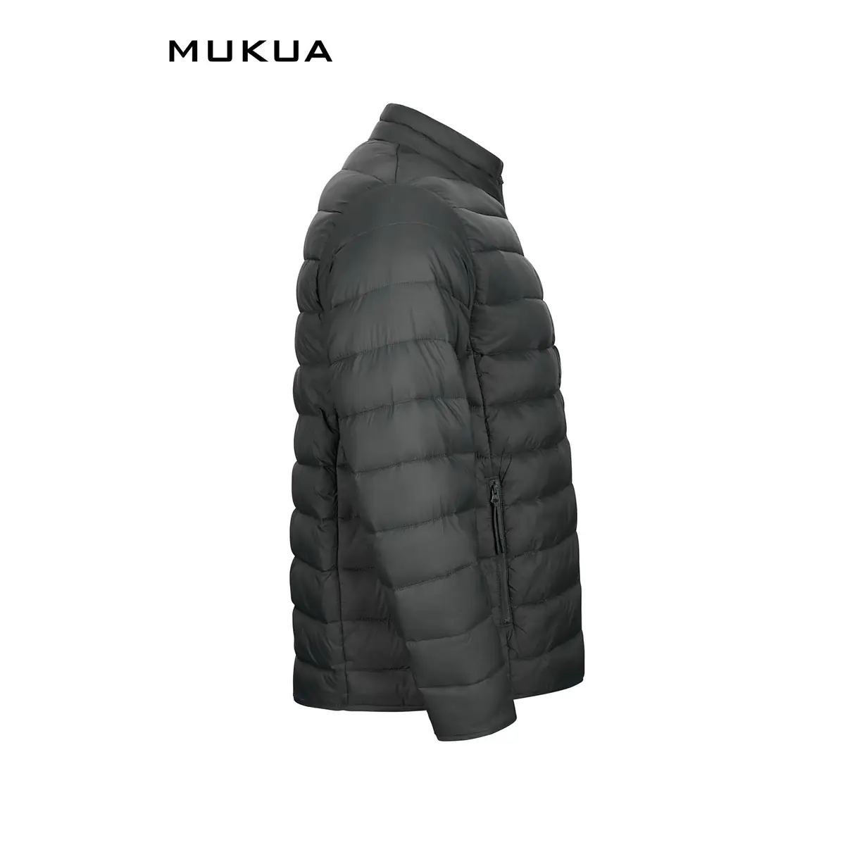 Chaqueta acolchada Mukua GRAFTON JG300U 10 Chaqueta acolchada Mukua GRAFTON JG300U Dark grey, vista lateral opuesto
