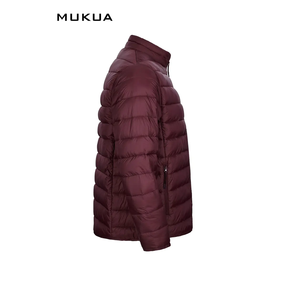 Chaqueta acolchada Mukua GRAFTON JG300U 35 Chaqueta acolchada Mukua GRAFTON JG300U Wine, vista lateral opuesto