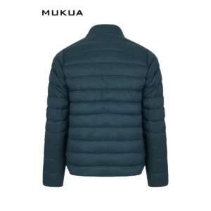 Chaqueta acolchada Mukua GRAFTON JG300U Petroleum blue, vista trasera