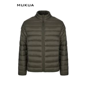 Chaqueta acolchada Mukua GRAFTON JG300U Khaki green, vista frontal