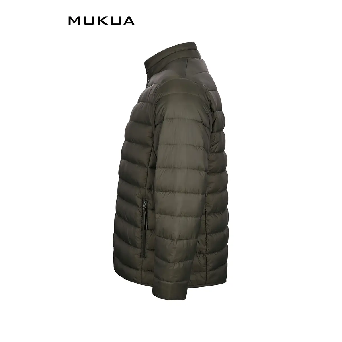 Chaqueta acolchada Mukua GRAFTON JG300U 27 Chaqueta acolchada Mukua GRAFTON JG300U Khaki green, vista lateral