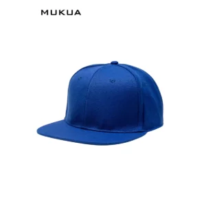 Gorra de seis paneles Mukua RAP MCT600V Royal blue, vista frontal