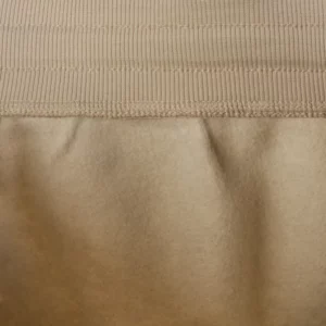 Pantalón chándal unisex Mukua LOXTON SBL270U Latte, detalle de la cintura y el tejido