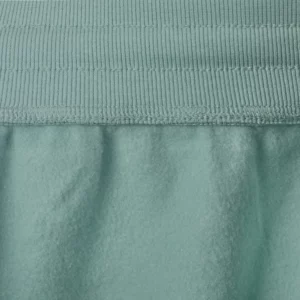 Pantalón chándal unisex Mukua LOXTON SBL270U Sage, detalle de la cintura y el tejido