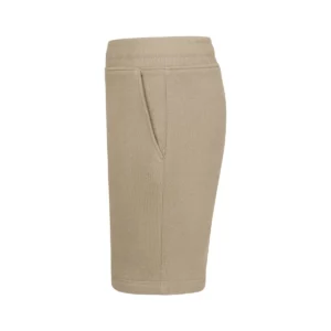 Bermuda chándal infantil Mukua LOX KIDS SBS270K Latte, vista lateral izquierda