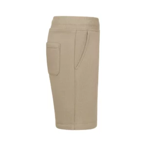 Bermuda chándal infantil Mukua LOX KIDS SBS270K Latte, vista lateral derecha