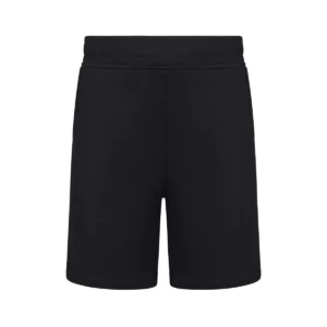 Bermuda chándal infantil Mukua LOX KIDS SBS270K Black, vista frontal