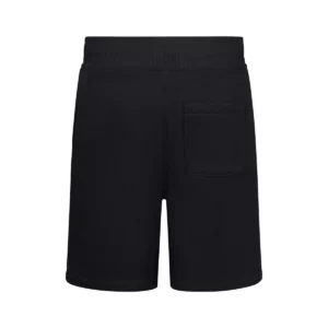Bermuda chándal infantil Mukua LOX KIDS SBS270K Black, vista trasera
