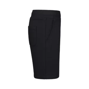 Bermuda chándal infantil Mukua LOX KIDS SBS270K Black, vista lateral derecha