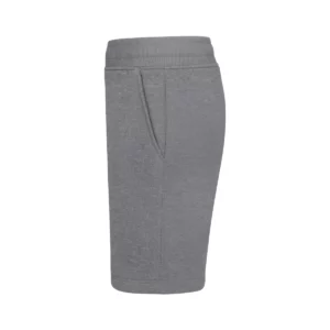 Bermuda chándal infantil Mukua LOX KIDS SBS270K Heather grey, vista lateral izquierda