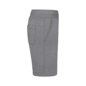 Bermuda chándal infantil Mukua LOX KIDS SBS270K Heather grey, vista lateral derecha