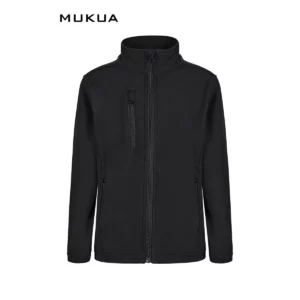 Softshell infantil Mukua RICHMOND KIDS SSZ280K Black, vista frontal