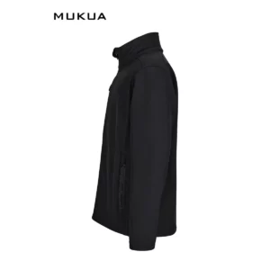 Softshell infantil Mukua RICHMOND KIDS SSZ280K Black, vista lateral