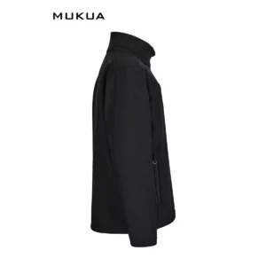 Softshell infantil Mukua RICHMOND KIDS SSZ280K Black, vista lateral opuesto