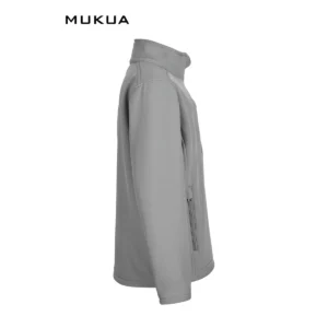 Softshell infantil Mukua RICHMOND KIDS SSZ280K Stone grey, vista lateral opuesto