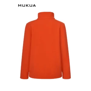 Softshell infantil Mukua RICHMOND KIDS SSZ280K Sunset red, vista trasera