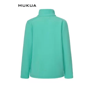 Softshell infantil Mukua RICHMOND KIDS SSZ280K Seafoam green, vista trasera